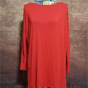 Piko 1988 longsleeve red blouse